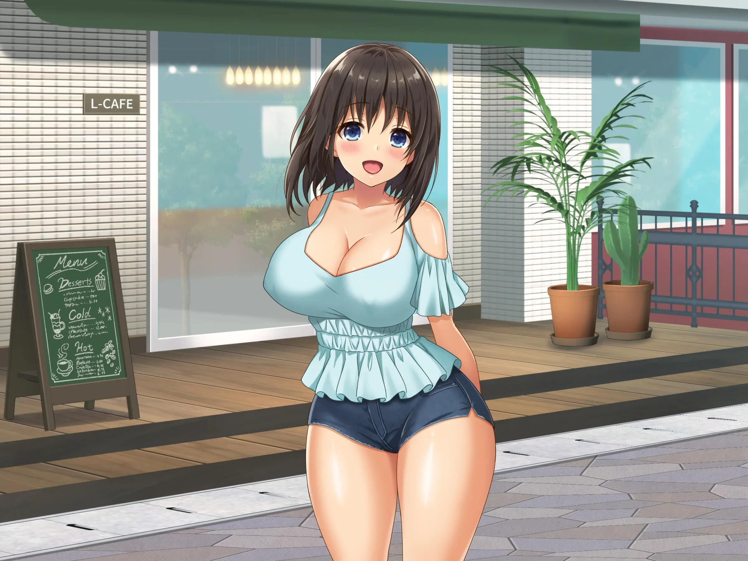 Kyonyuu Inaka Musume To Sugosu Ecchi Na Natsuyasumi 2 ~Tokai Hen~ | 거유시골처녀와 함께 음란한 여름방학2～도시편～